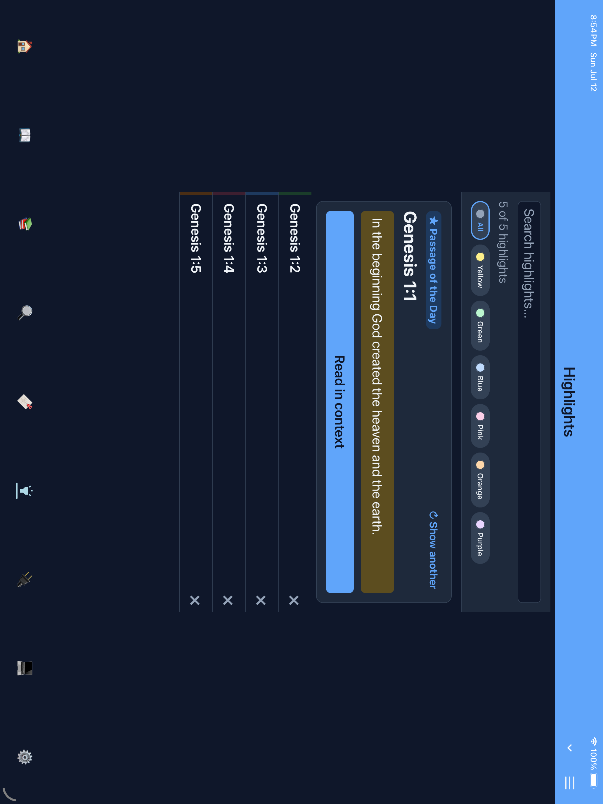 Highlights on iPad